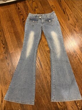 Thatssofetch low rise flare jeans